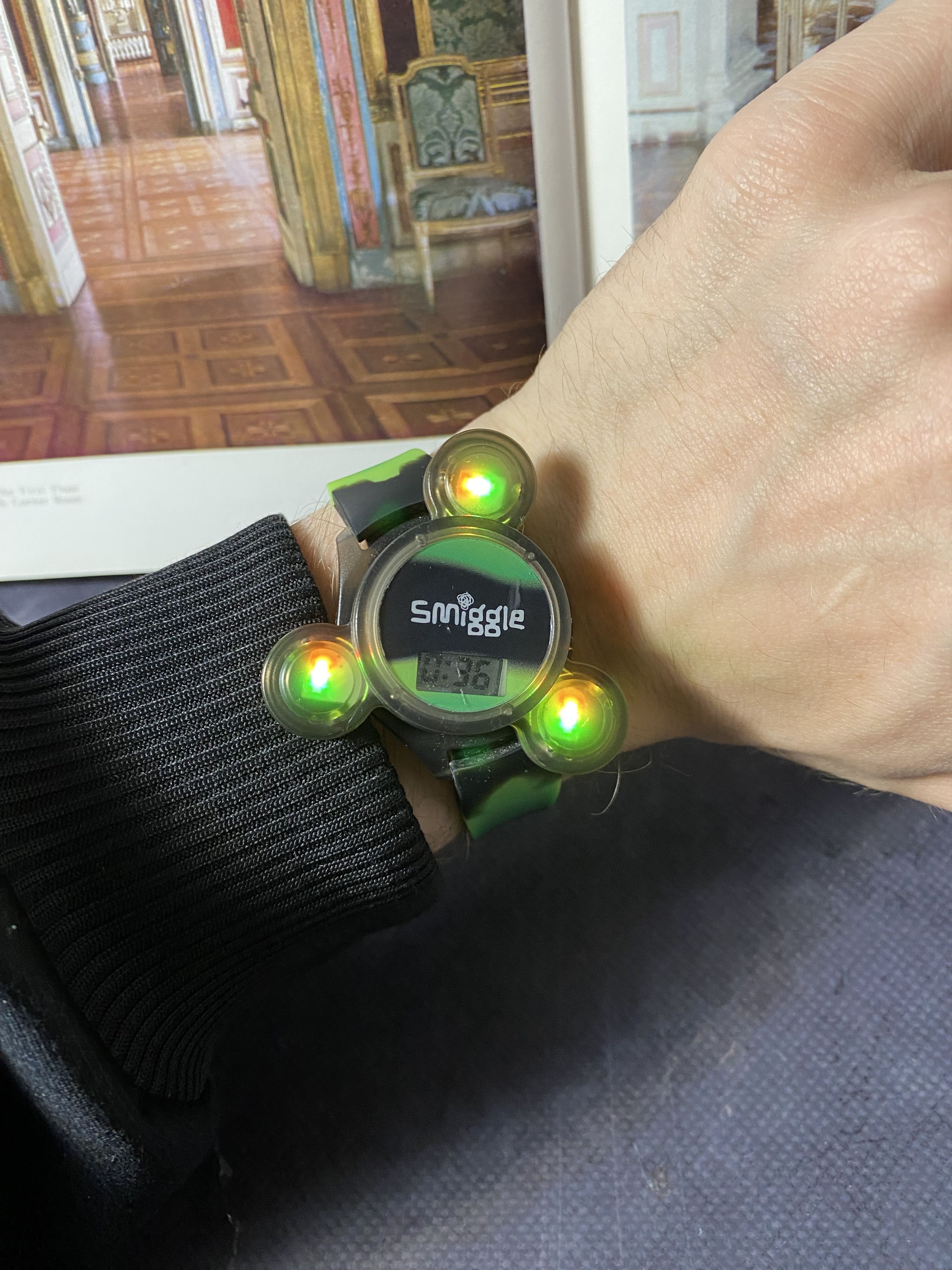 Jewelry × Vintage Futuristic Smiggle Watch - Bright Style Size ONE SIZE - 6 Thumbnail