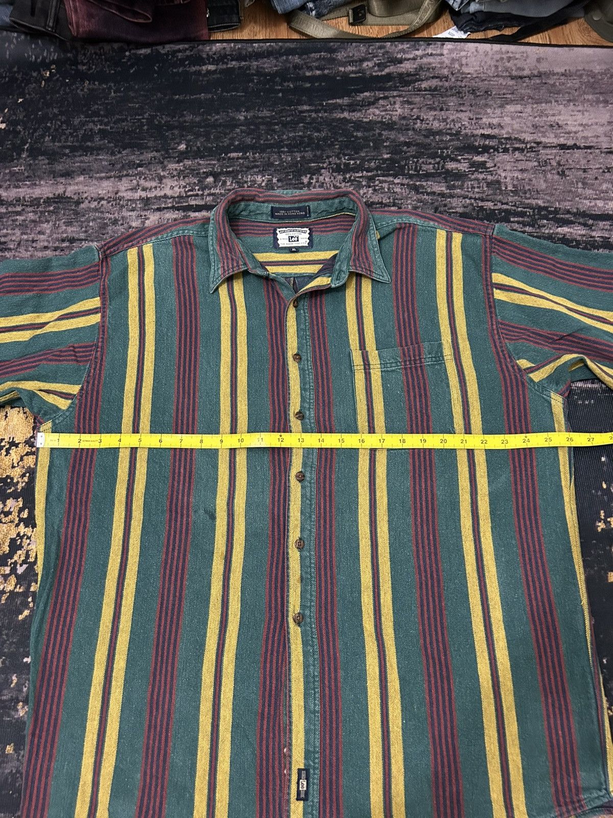 Lee Vintage Lee Button Shirt Size US XL / EU 56 / 4 - 12 Thumbnail
