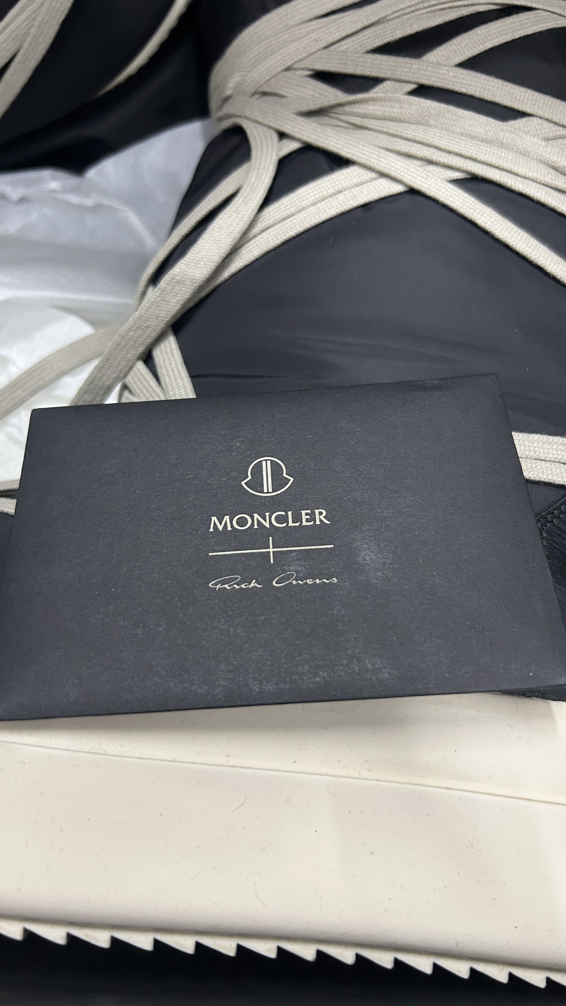 Moncler × Rick Owens FW23 BIGROCKS IN BLACK HEAVY size EU 43 / US 10 Size US 10 / EU 43 - 12 Thumbnail