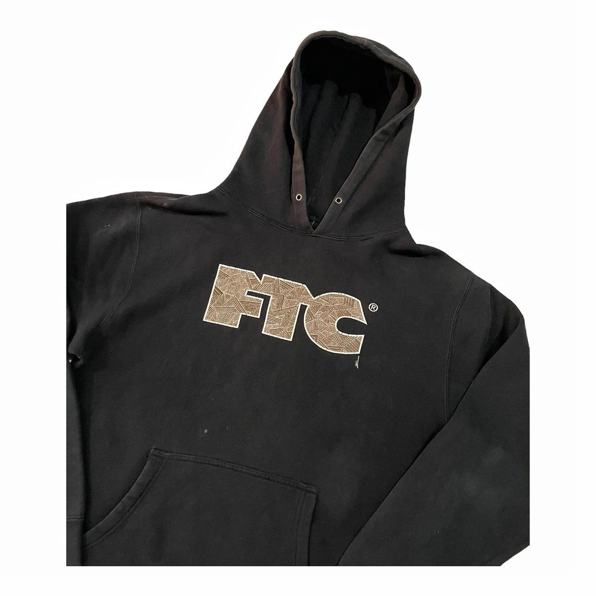 FTC × Vintage Vintage FTC Skateboarding Hoodie Sweatshirt Big Logo Black Size US S / EU 44-46 / 1 - 5 Thumbnail