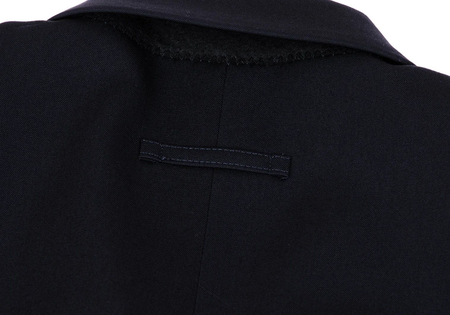 Jean Paul Gaultier Double-Breasted Jacket with Kanji Print in Navy 48 Size US M / EU 48-50 / 2 - 16 Thumbnail