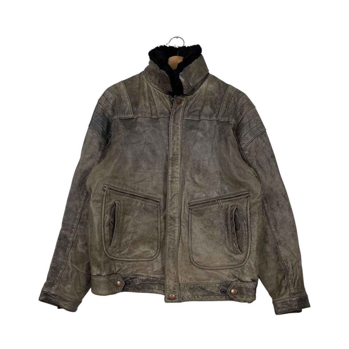 Japanese Brand Japanese Brand Leather Jacket Size US M / EU 48-50 / 2 - 1 Thumbnail