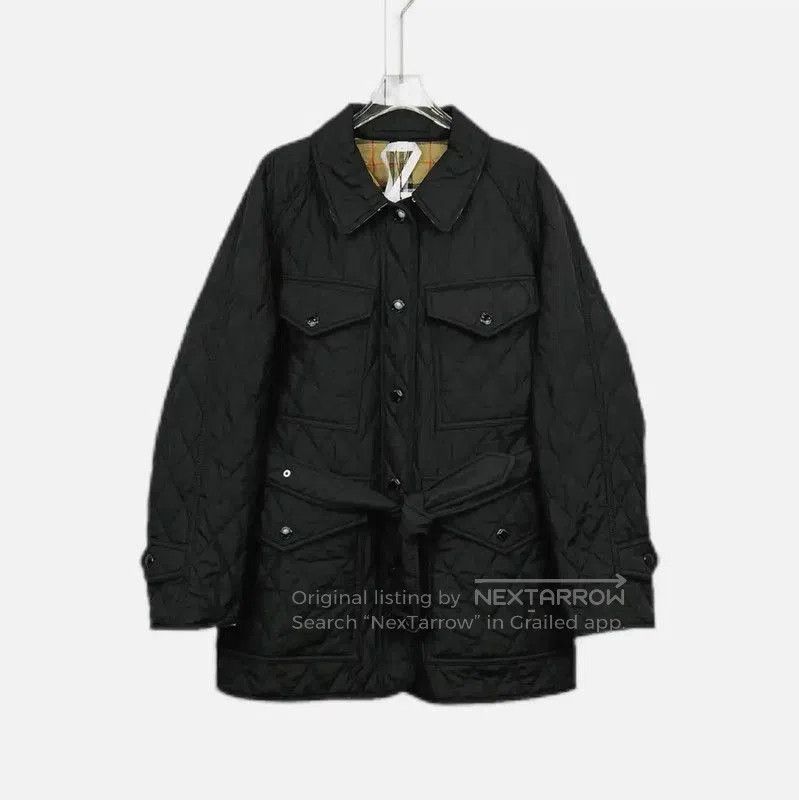 Burberry Burberry Black Cotton Jacket for Women. Size M / US 6-8 / IT 42-44 - 1 Thumbnail