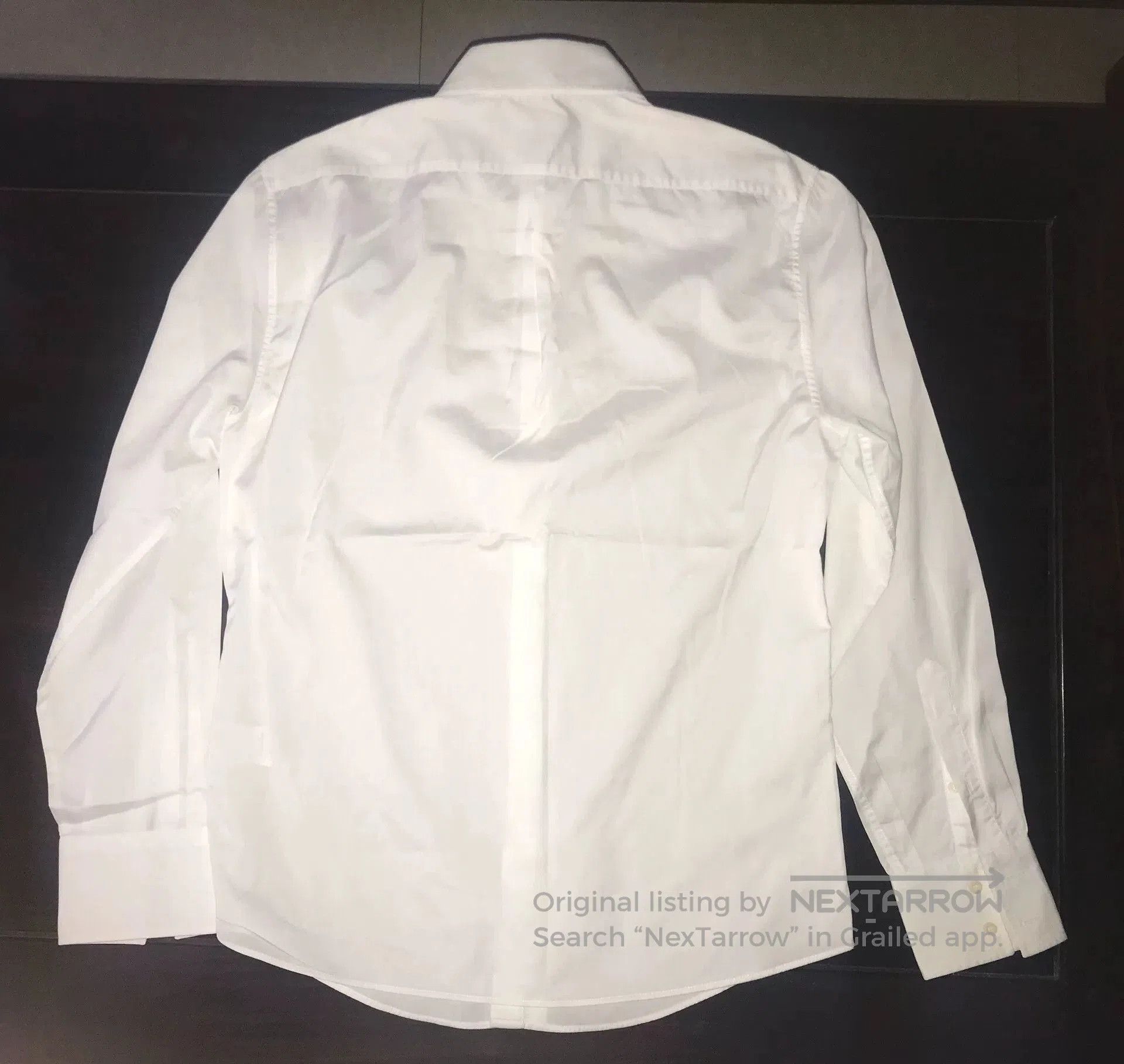 Brunello Cucinelli elegant white shirt with waterfall sleeves. Size S / US 4 / IT 40 - 3 Thumbnail