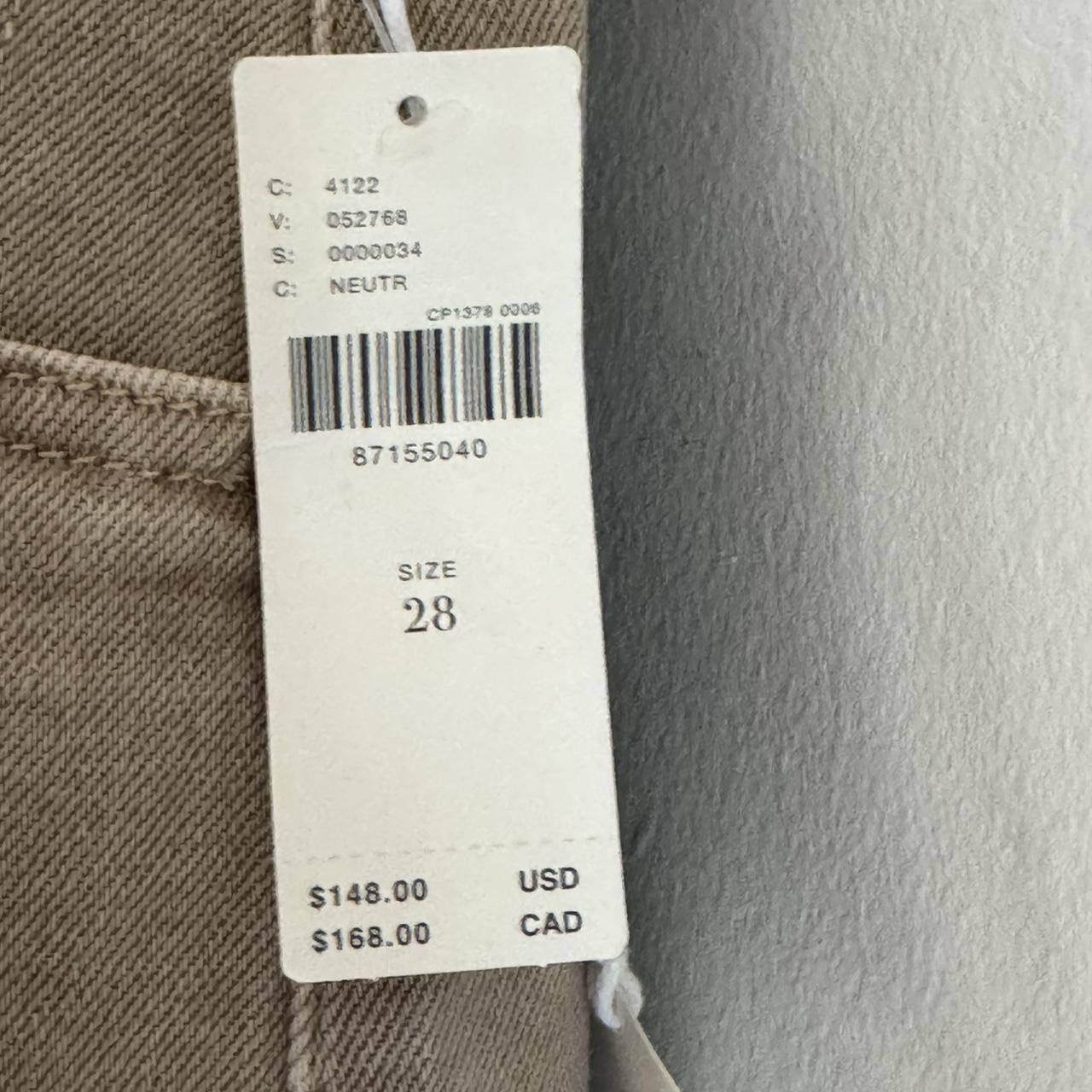 Anthropologie Anthropologie Women's Tan Trousers Size 28" / US 6 / IT 42 - 7 Thumbnail
