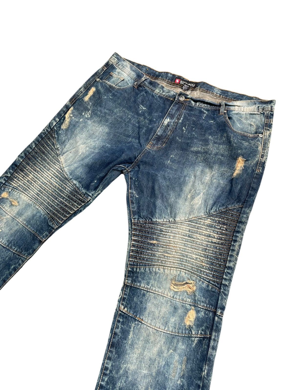 Southpole South Pole Distresed Denim Size US 44 / EU 60 - 2 Thumbnail