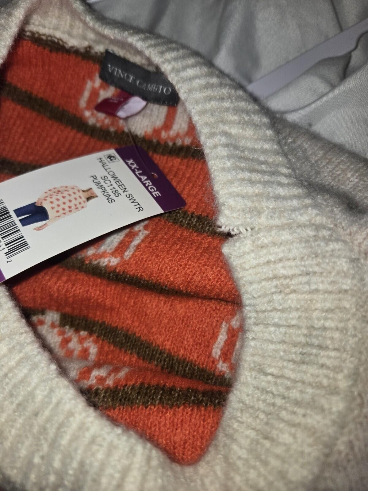 Vince Camuto Vince Camuto Women's Knitted Halloween Sweater XXL Size XXL / US 16-18 / IT 52-54 - 4 Thumbnail