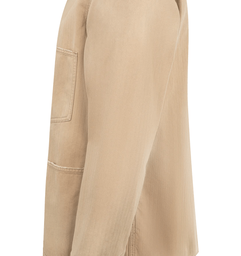 Maison Margiela o1h1sh11225 Sports Jacket in Beige Size US M / EU 48-50 / 2 - 3 Thumbnail