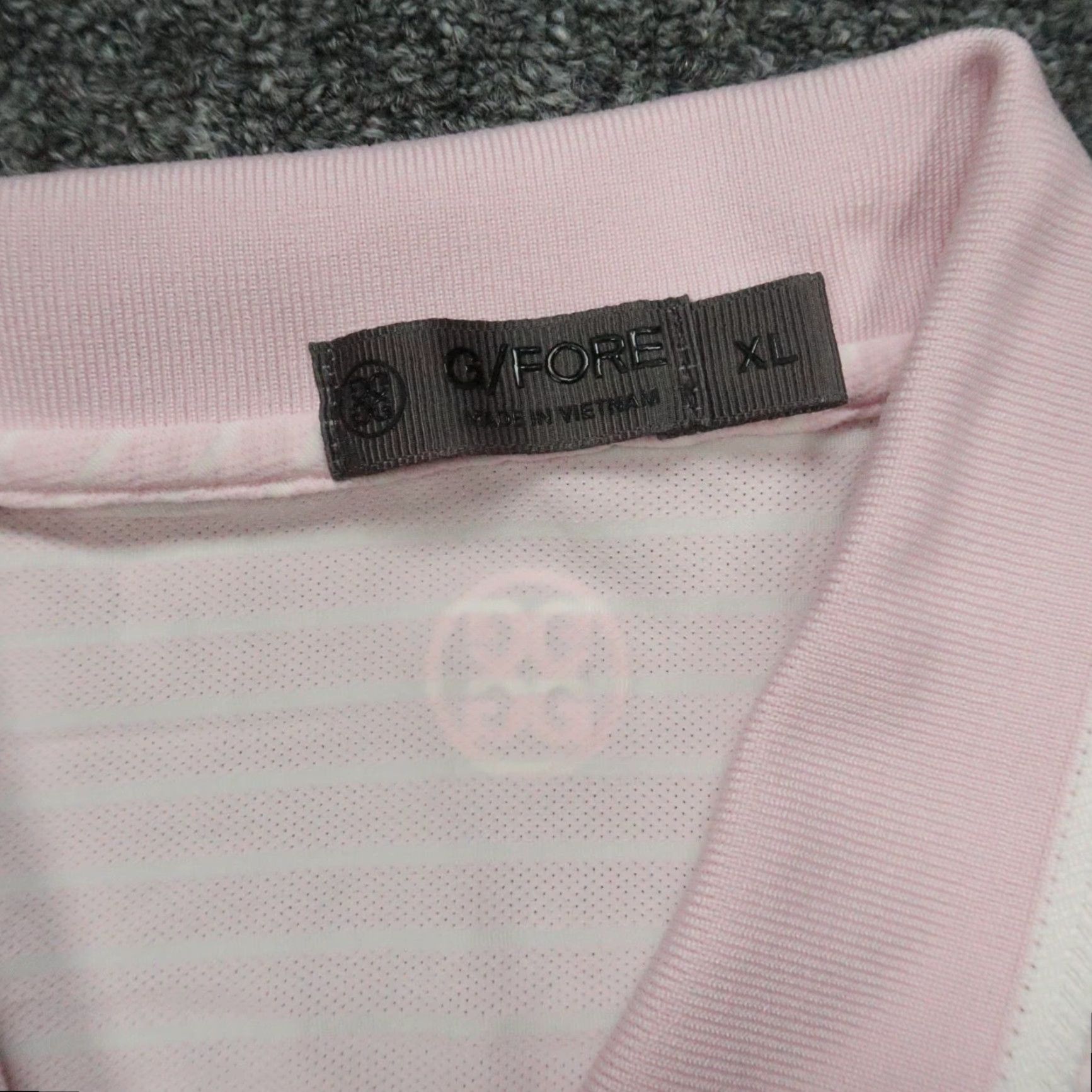 G/FORE G/Fore Polo Shirt Mens XL Pink Lightweight Performance Golf Shirt Size US XL / EU 56 / 4 - 3 Thumbnail