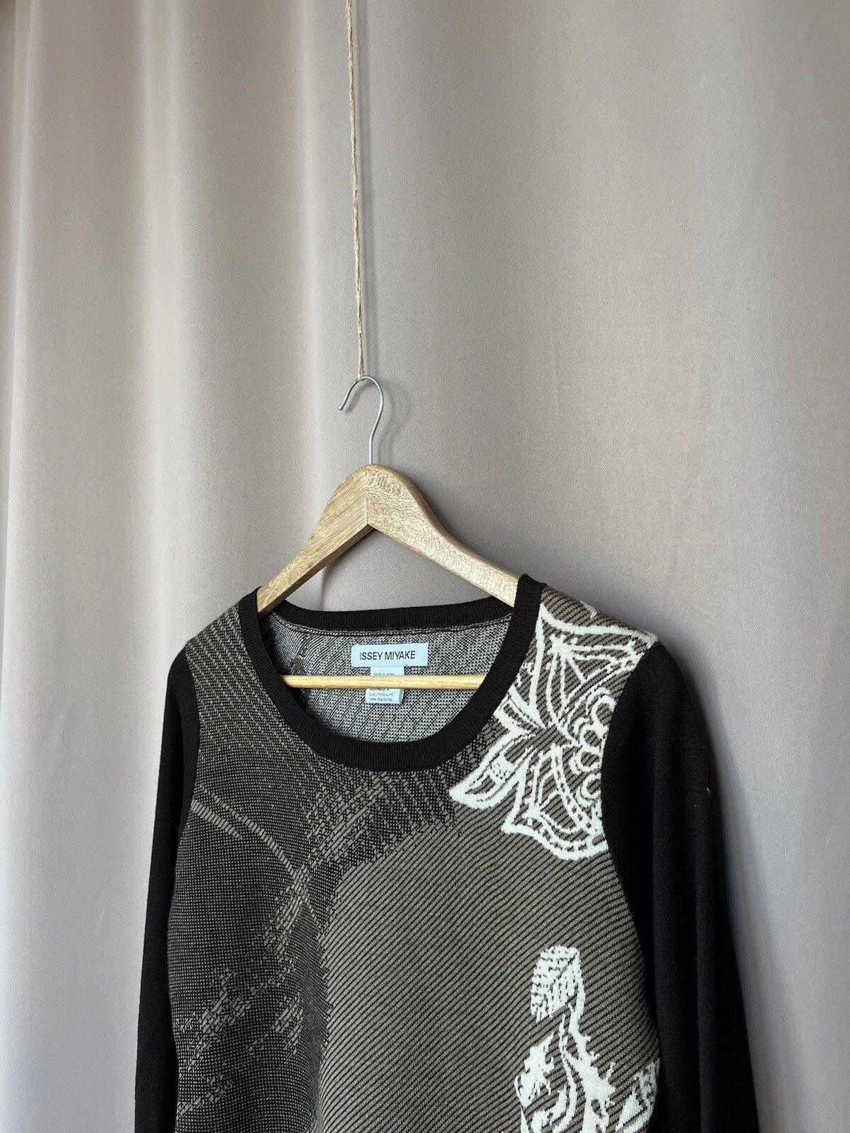 Issey Miyake Issey Miyaki Long Sweater Womens Size 4 or M/L Tunica Size M / US 6-8 / IT 42-44 - 4 Thumbnail