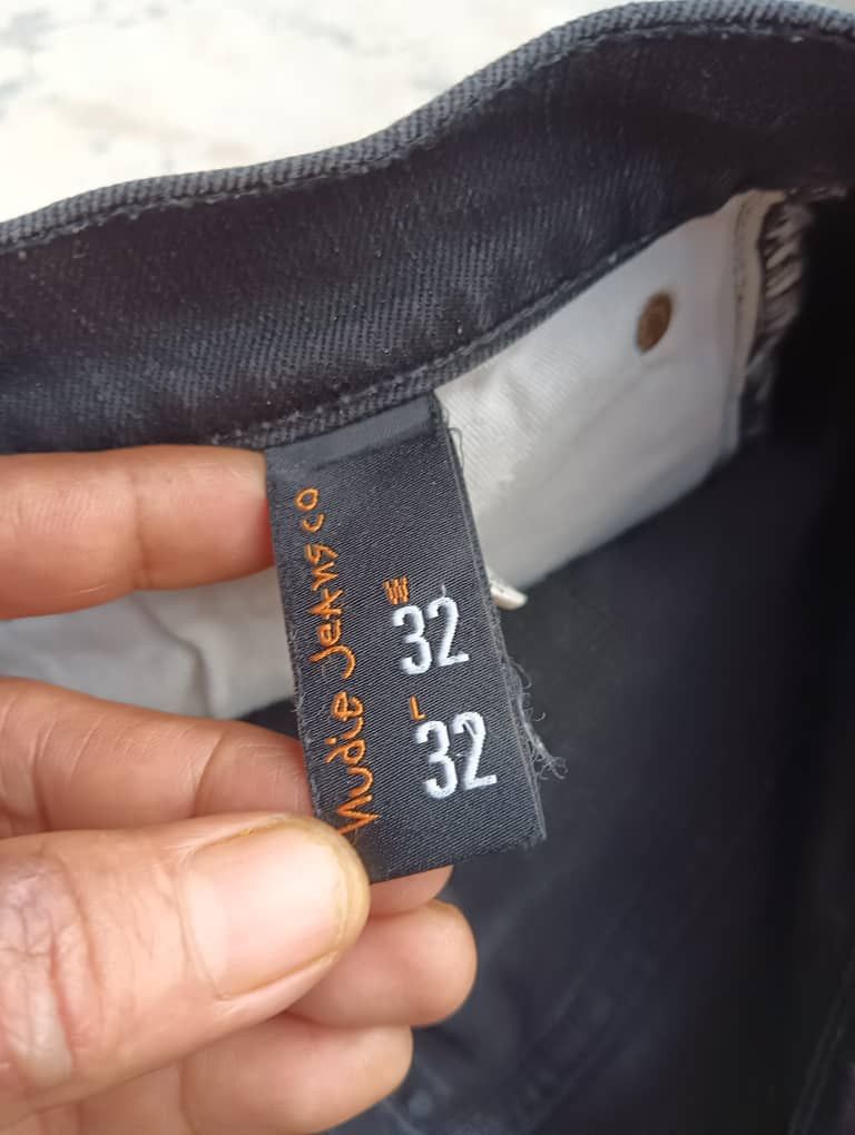 Nudie Jeans × Vintage Distressed nudie jeans size 32 Size US 32 / EU 48 - 8 Thumbnail