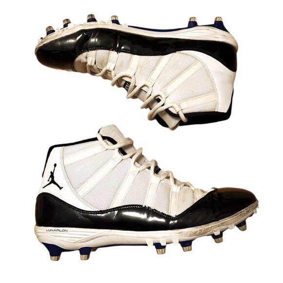 Jordan Brand Nike 2018 Nike Jordan 11 Retro concord cleat size 13us Grailed