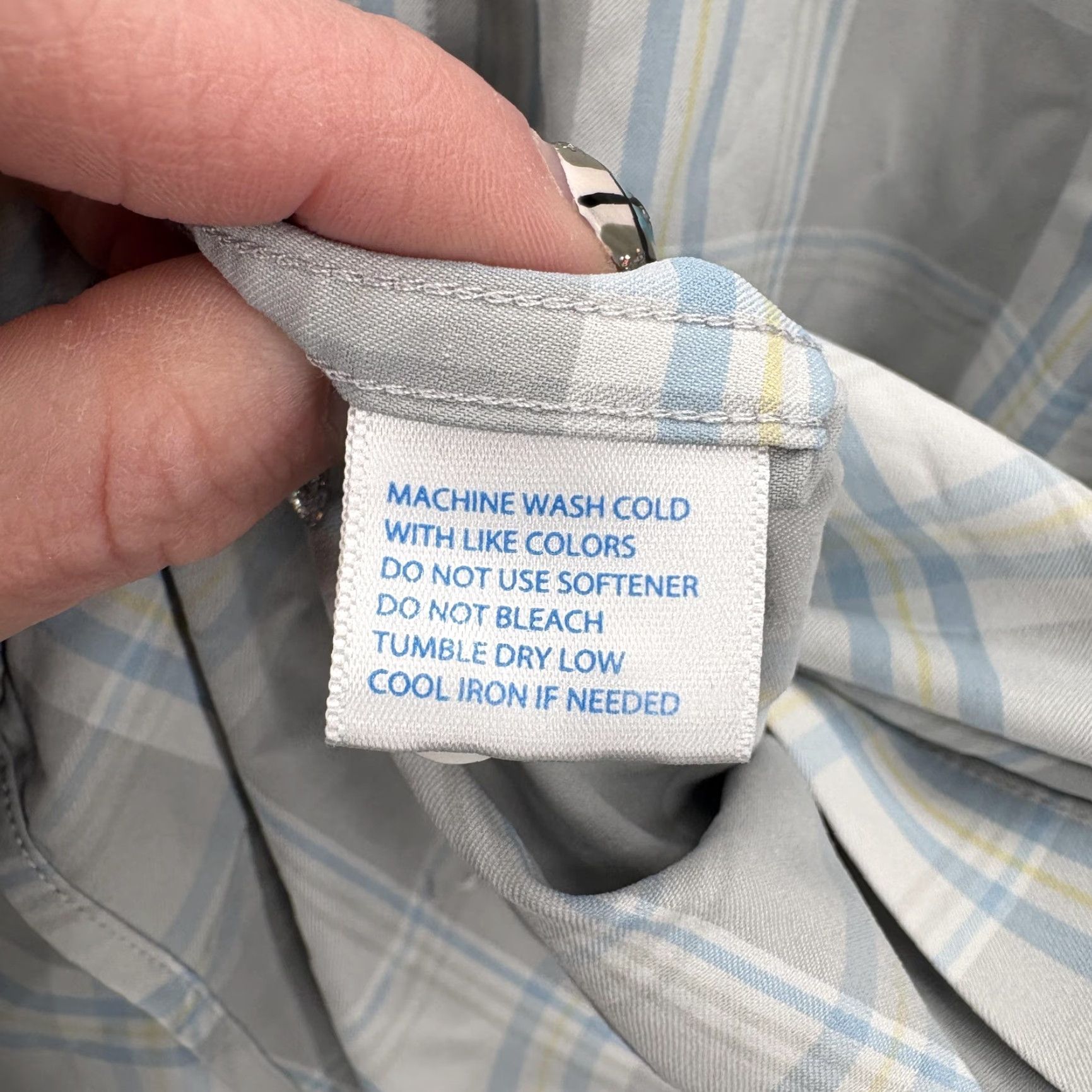Southern Tide VINTAGE Southern Tide Intercoastal Shirt Mens M Gray Plaid Stretch Button Front Size US M / EU 48-50 / 2 - 4 Thumbnail