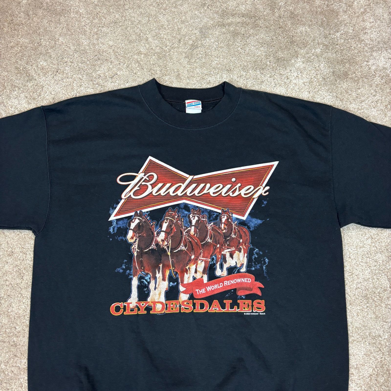 Junk Food Junk Food Budweiser Clydesdales Crewneck Sweatshirt Men's L Size US L / EU 52-54 / 3 - 2 Thumbnail