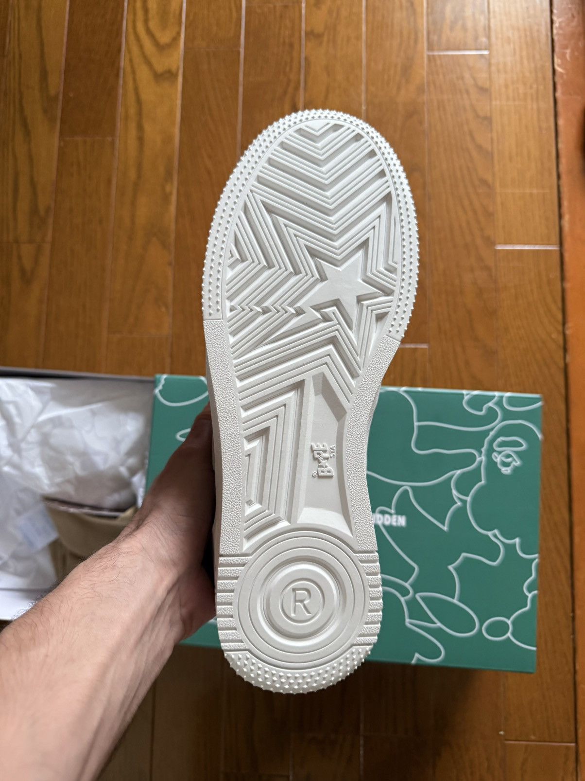 Bape Hidden X HIDDEN NY Nubuck Suede Bapesta Size US 10 / EU 43 - 6 Thumbnail