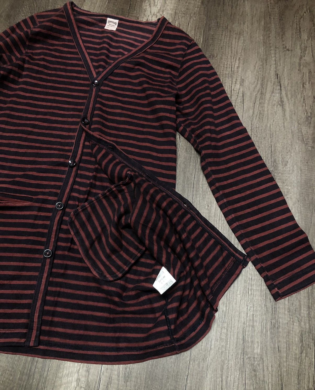 Japanese Brand × OMNIGOD VINTAGE OMNIGOD CARDIGAN SHIRT JAPANESE BRAND Size S / US 4 / IT 40 - 9 Thumbnail