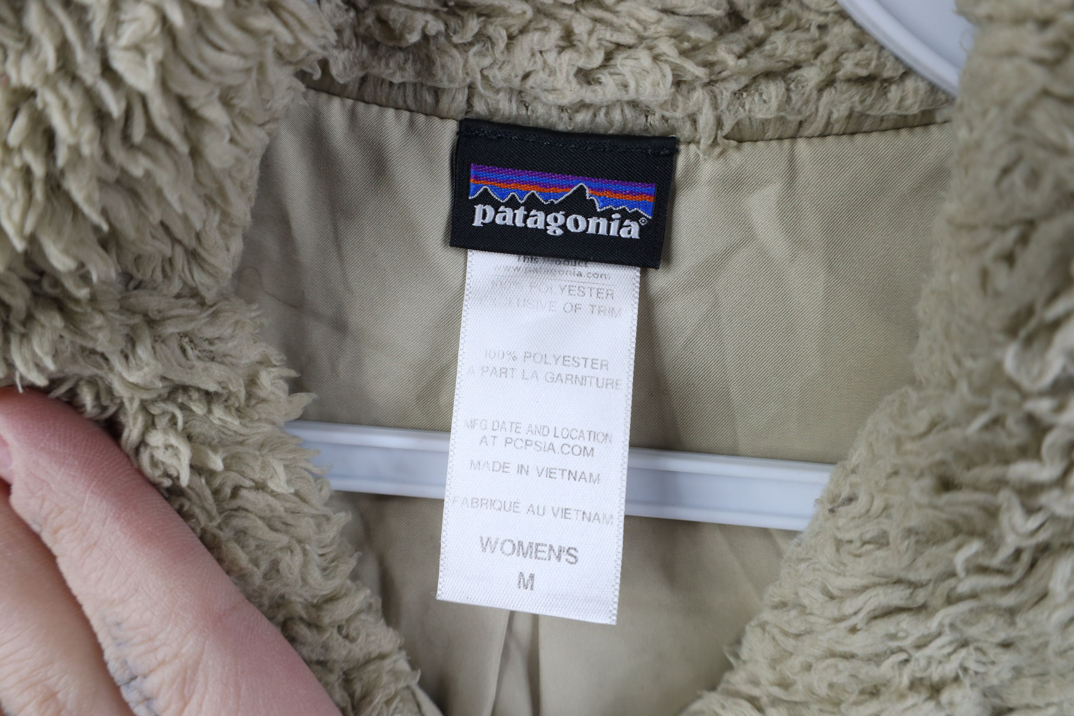 Patagonia Patagonia Spell High Pile Fleece Los Gatos Vest Jacket Beige Size M / US 6-8 / IT 42-44 - 7 Thumbnail