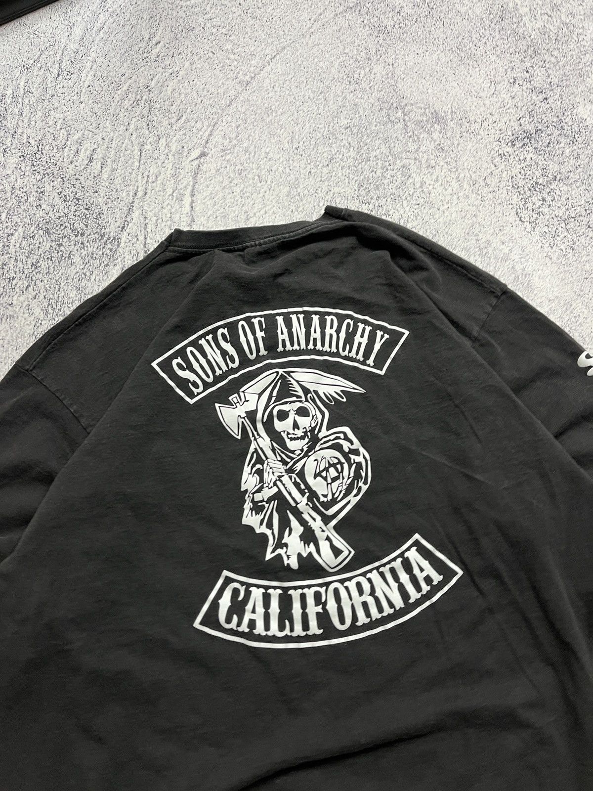 Band Tees × Vintage Vintage Sons Of Anarchy California Longsleeve T-Shirt Y2k Size US XL / EU 56 / 4 - 5 Thumbnail