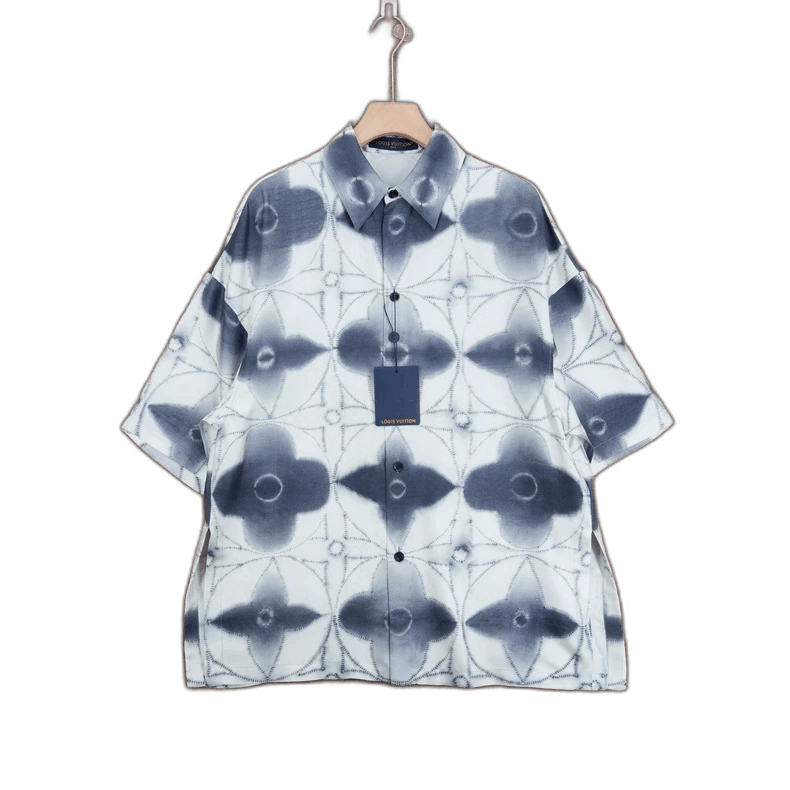 Louis Vuitton Louis Vuitton TieDye Silk Short Sleeve Shirt-2506 Size US XS / EU 42 / 0 - 1 Thumbnail