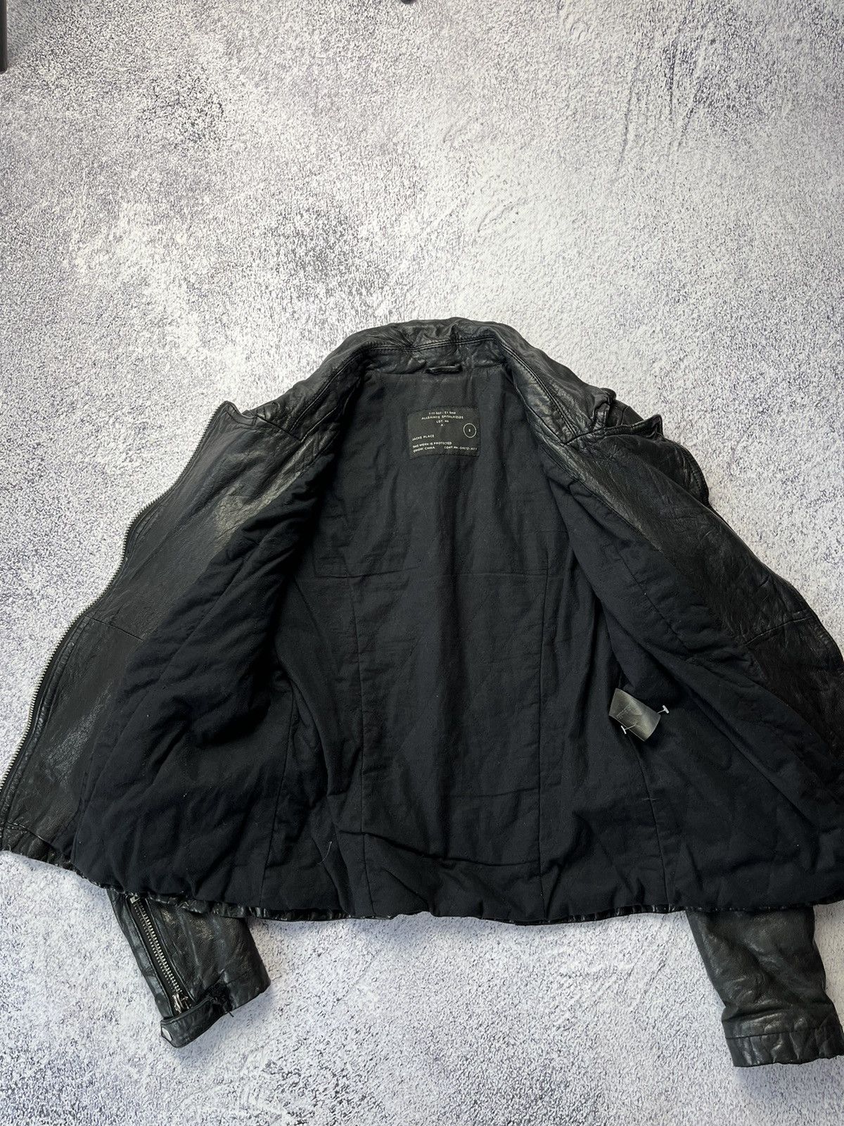 Allsaints Vintage Allsaints Balfern Leather Biker Jacket Japan Size M / US 6-8 / IT 42-44 - 15 Thumbnail