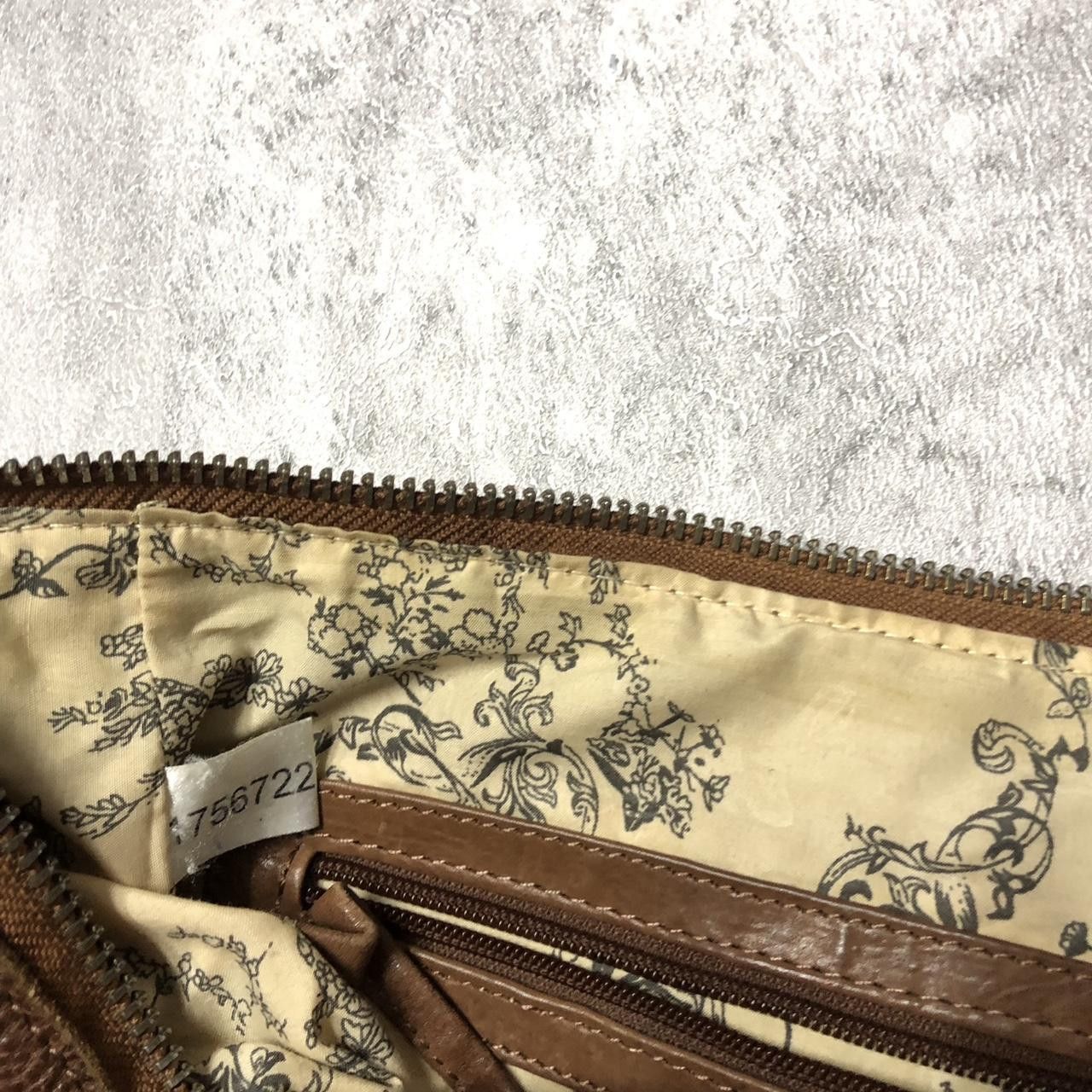 Other Brown leather shoulder bag with zipper closure Size ONE SIZE - 4 Thumbnail