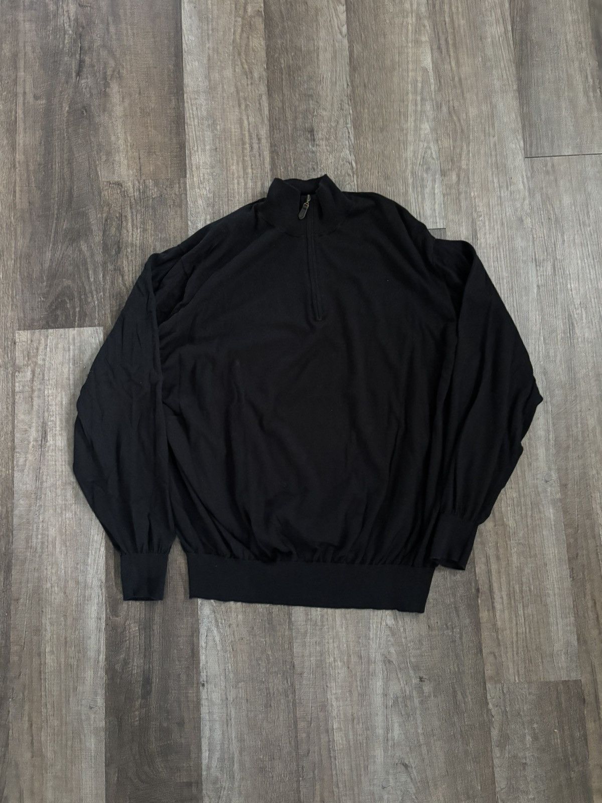 Tom James Tom James Quarterzip Sweater Size US XL / EU 56 / 4 - 1 Thumbnail