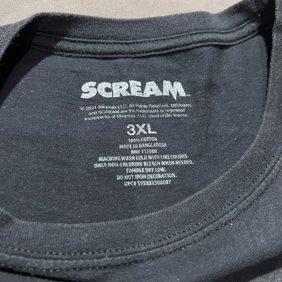 Expert Horror Scream Movie Tee 3XL Oversized Size US XXL / EU 58 / 5 - 3 Thumbnail