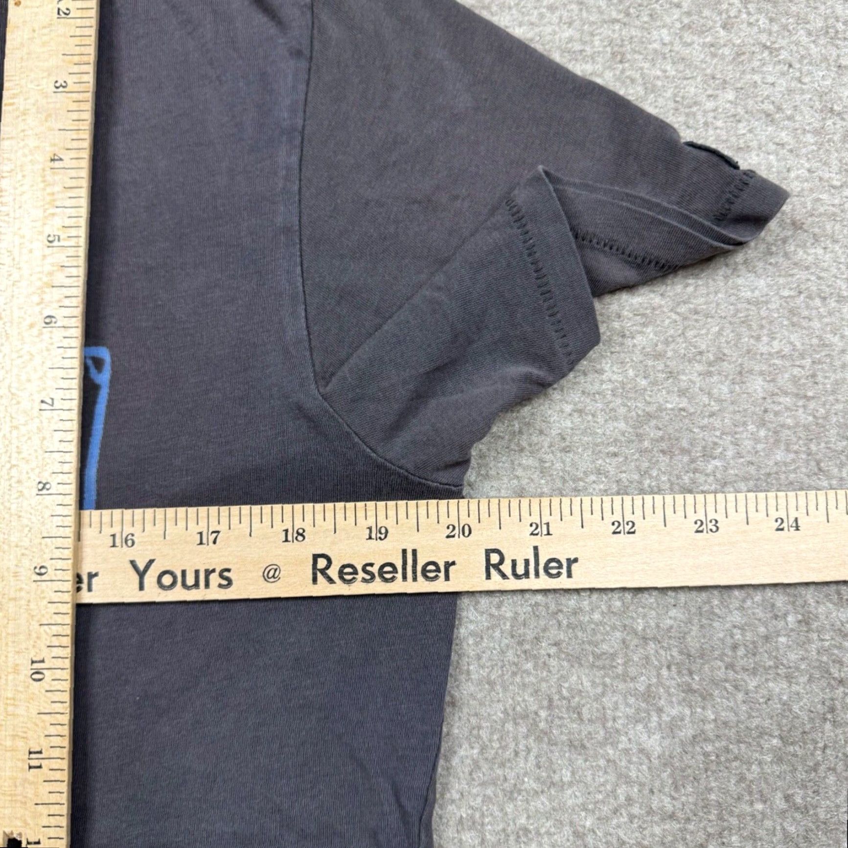 Zanerobe ZANEROBE Shirt Adult Small Gray Short Sleeve Crew Neck Logo Size US S / EU 44-46 / 1 - 7 Thumbnail