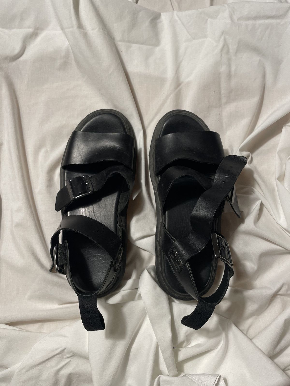 Dr. Martens Gryphon Gladiator Black Leather Sandals Size US 10 / EU 43 - 1 Thumbnail