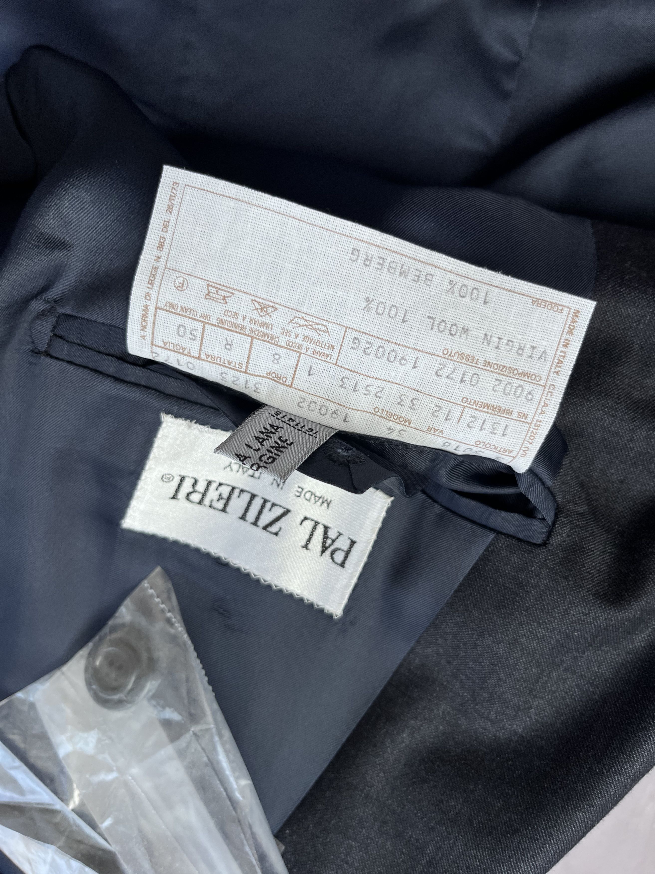 Pal Zileri Pal Zileri Ing Loro Piana Virgin Wool Suit Double Breast Size 50R - 13 Thumbnail