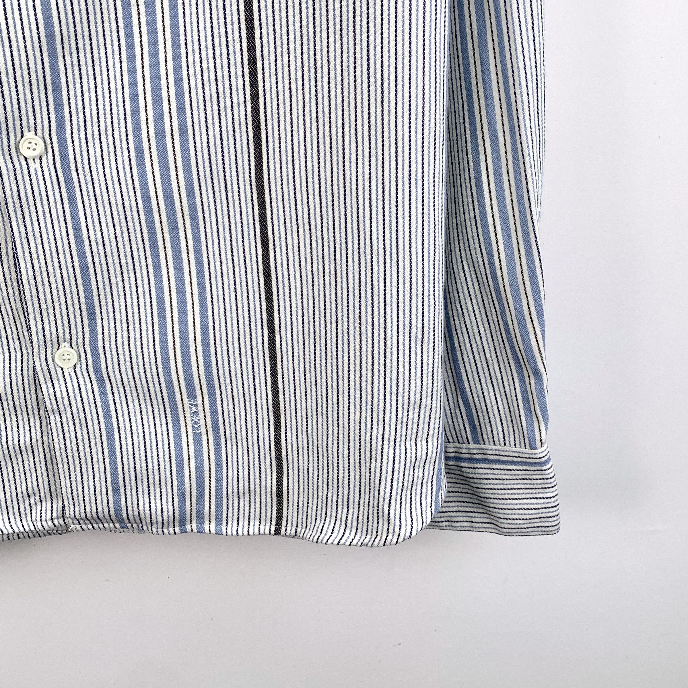 Loewe Loewe Striped Wool Hooded Shirt (M) Size US M / EU 48-50 / 2 - 4 Thumbnail