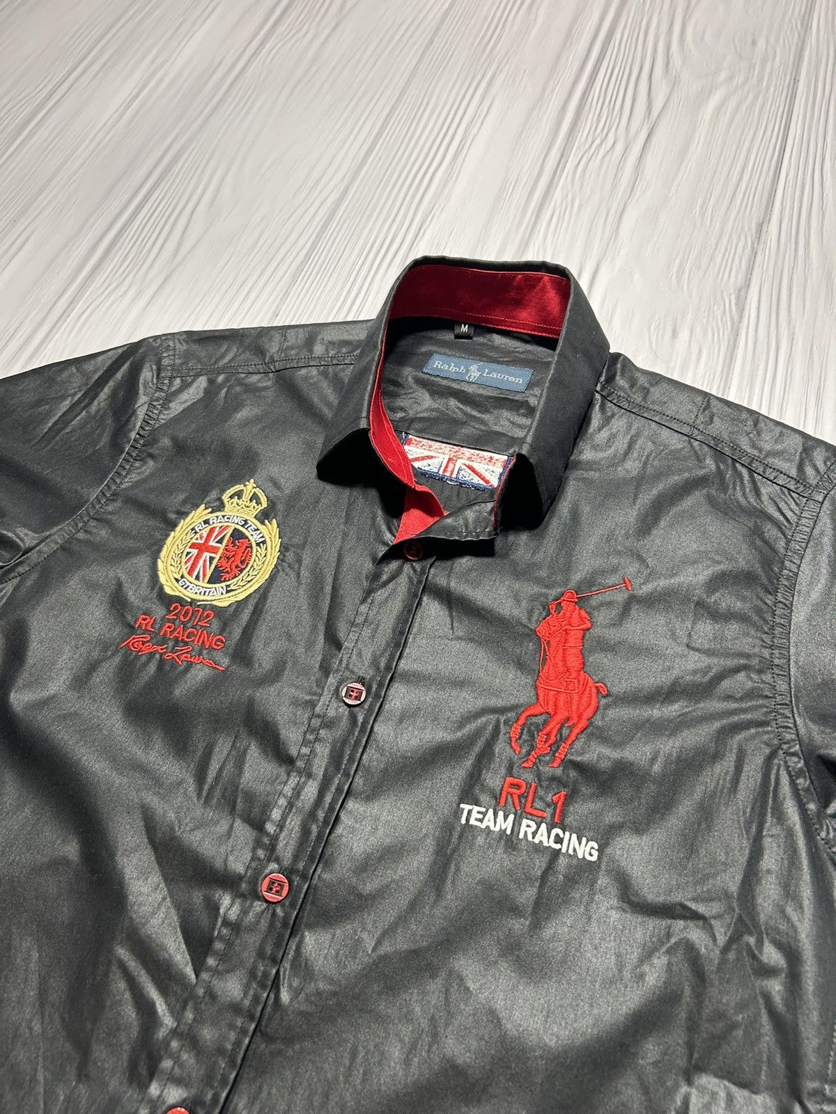 Polo Ralph Lauren Young M Polo Ralph Lauren GBR Team Racing Shirt Size US M / EU 48-50 / 2 - 6 Thumbnail