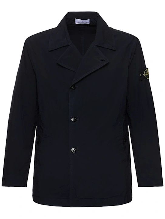 Stone Island o1lsvrm0425 Double Breasted Peacoat in Navy Size US L / EU 52-54 / 3 - 1 Thumbnail