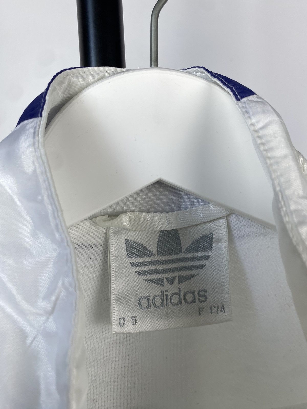 Adidas × Vintage Vintage Adidas Nylon Track Full Zip Y2K Jacket Size US M / EU 48-50 / 2 - 6 Thumbnail