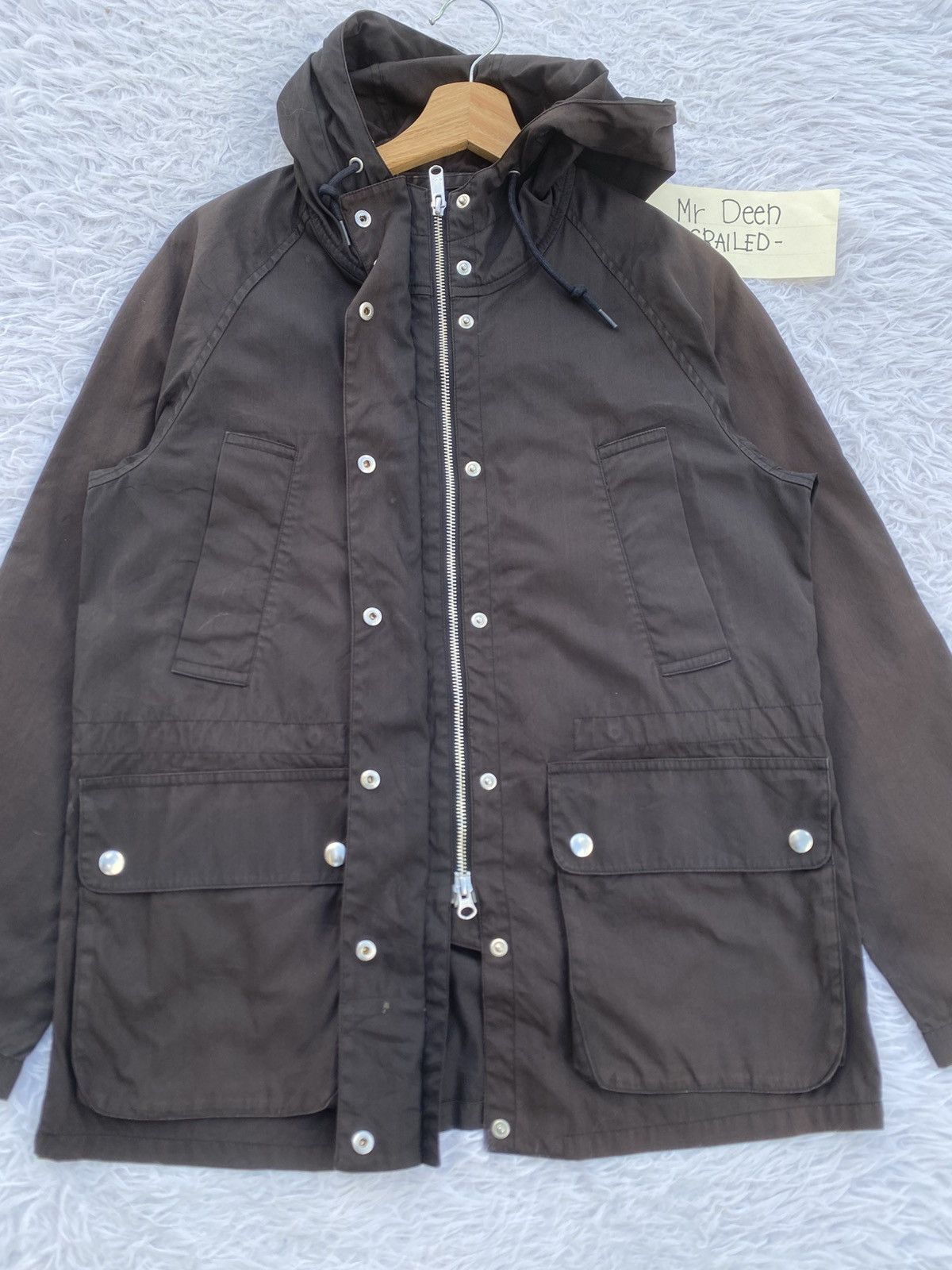 Margaret Howell Rare Margaret Howell MHL Waterproof Hoodie Jacket Size US M / EU 48-50 / 2 - 8 Thumbnail