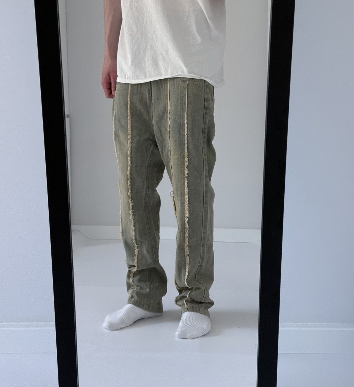 Other Vintage y2k buggy wide track streetwear avantgarde jeans Size US 31 - 1 Thumbnail