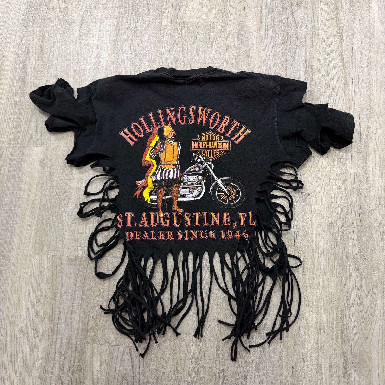 Harley Davidson Vintage Harley Davidson Shirt Womens Extra Large Fringe 90s Size XL / US 12-14 / IT 48-50 - 6 Thumbnail