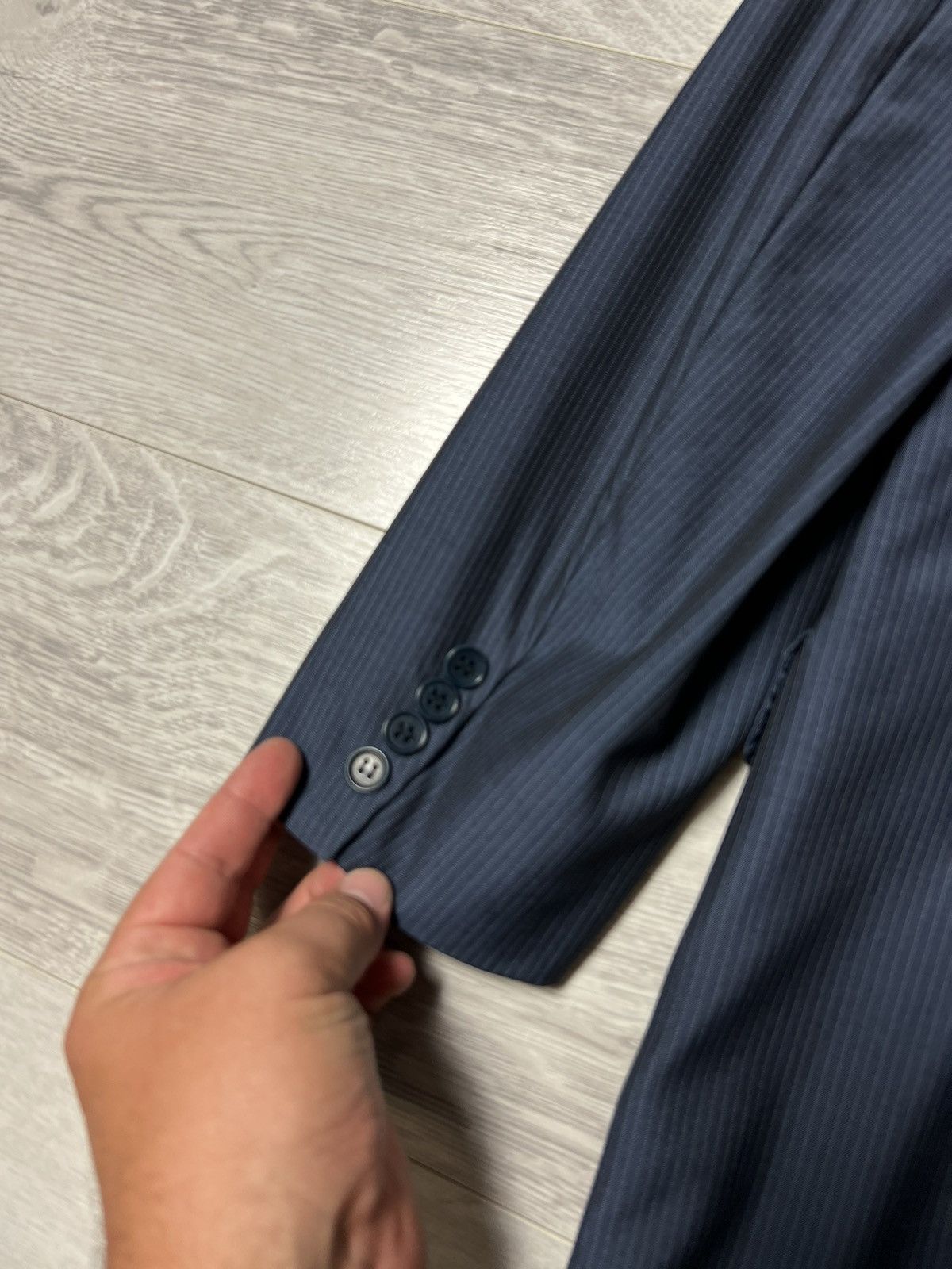 Canali Canali Wool Striped Blazer Size 56R / 46R Size 46R - 10 Thumbnail