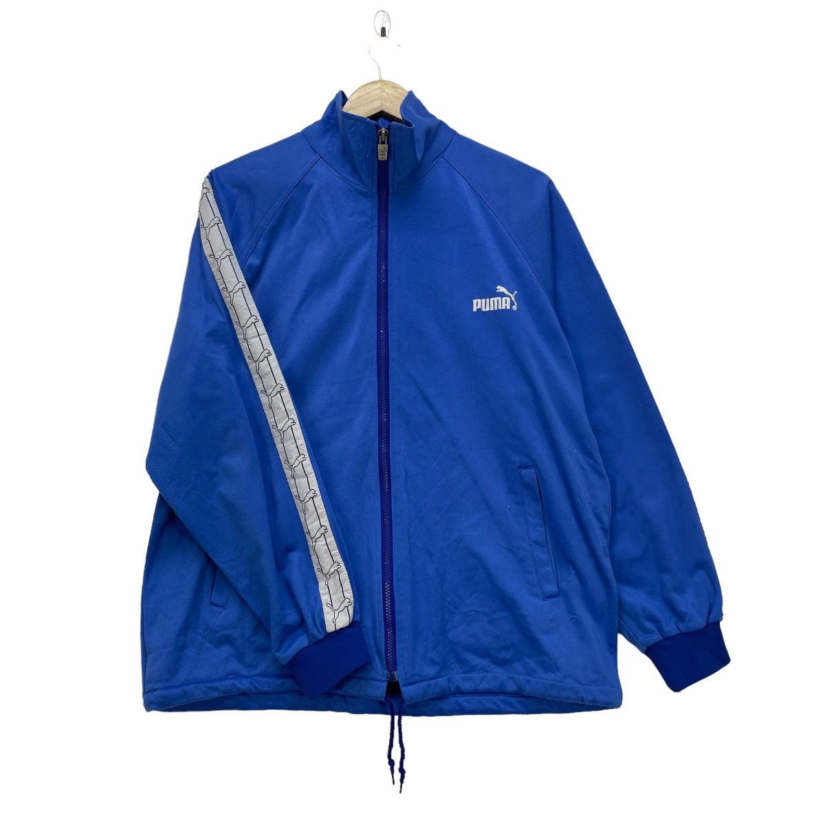Puma × Vintage Vintage Puma Tracktop Side Tape Logo Jacket Size US M / EU 48-50 / 2 - 3 Thumbnail