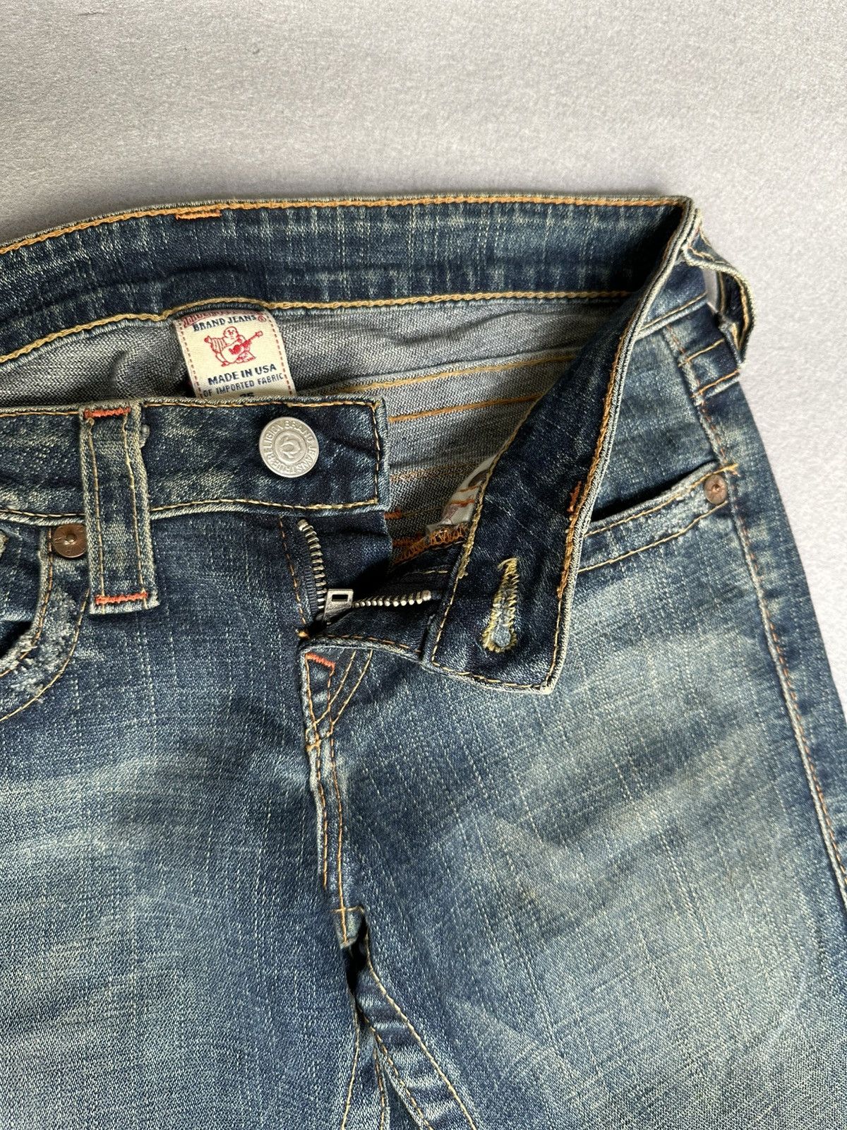 True Religion FLARE True Religion Low Rise Denim Size US 28 / EU 44 - 10 Thumbnail