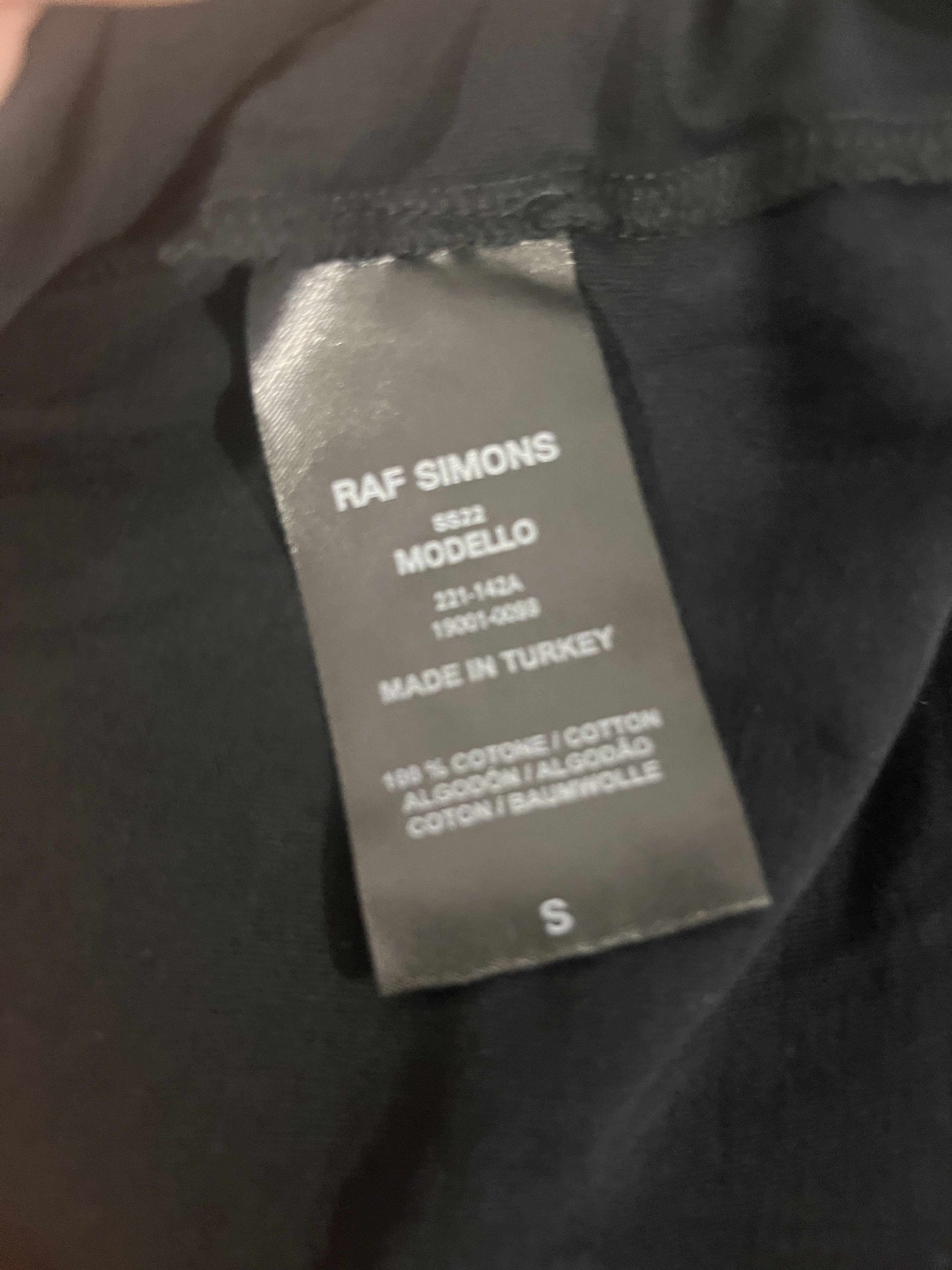 Raf Simons SOLEMN-X Big Fit Doubled T-Shirt Size US S / EU 44-46 / 1 - 8 Thumbnail