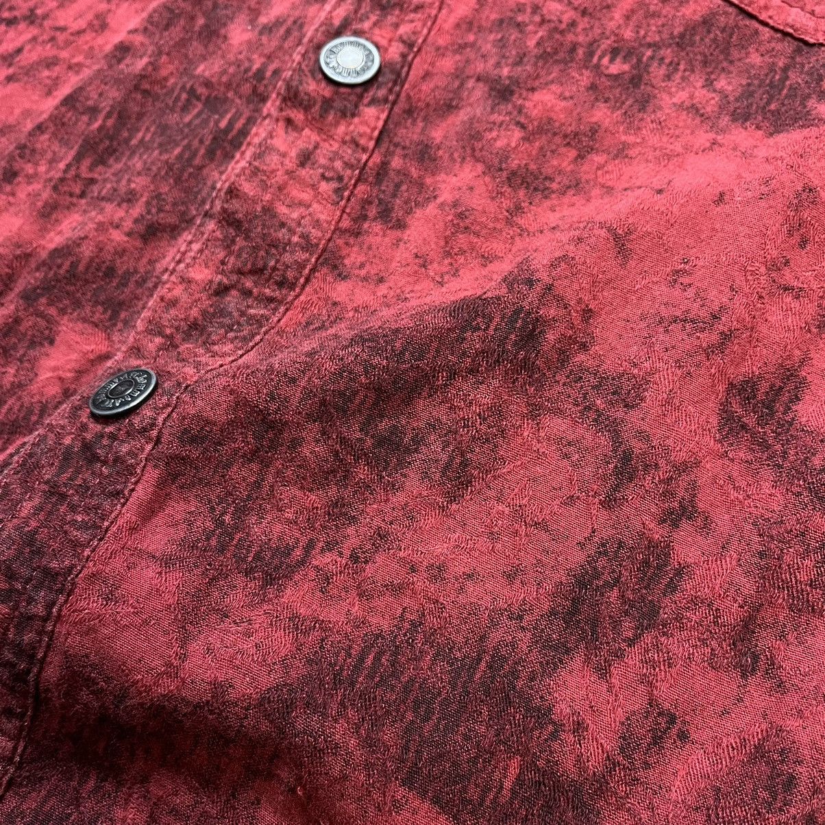 In The Attic × Japanese Brand × Le Grande Bleu (L.G.B.) In The Attic homme acid wash shirt Size US L / EU 52-54 / 3 - 5 Thumbnail