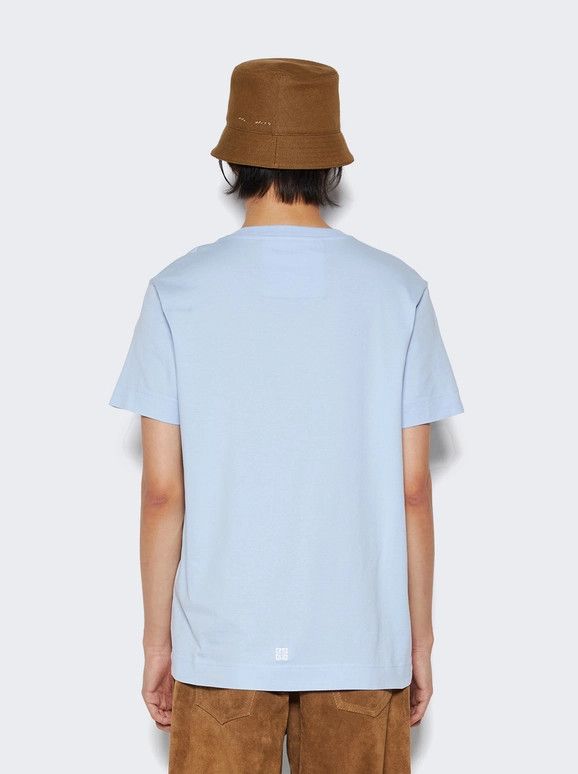 Givenchy oc11z0725 T-Shirt in Baby Blue Size US XXL / EU 58 / 5 - 5 Thumbnail
