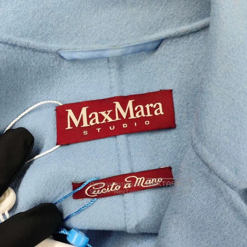 Other Max Mara Navy Blue Woolen Blazer Coat Size L / US 10 / IT 46 - 3 Thumbnail