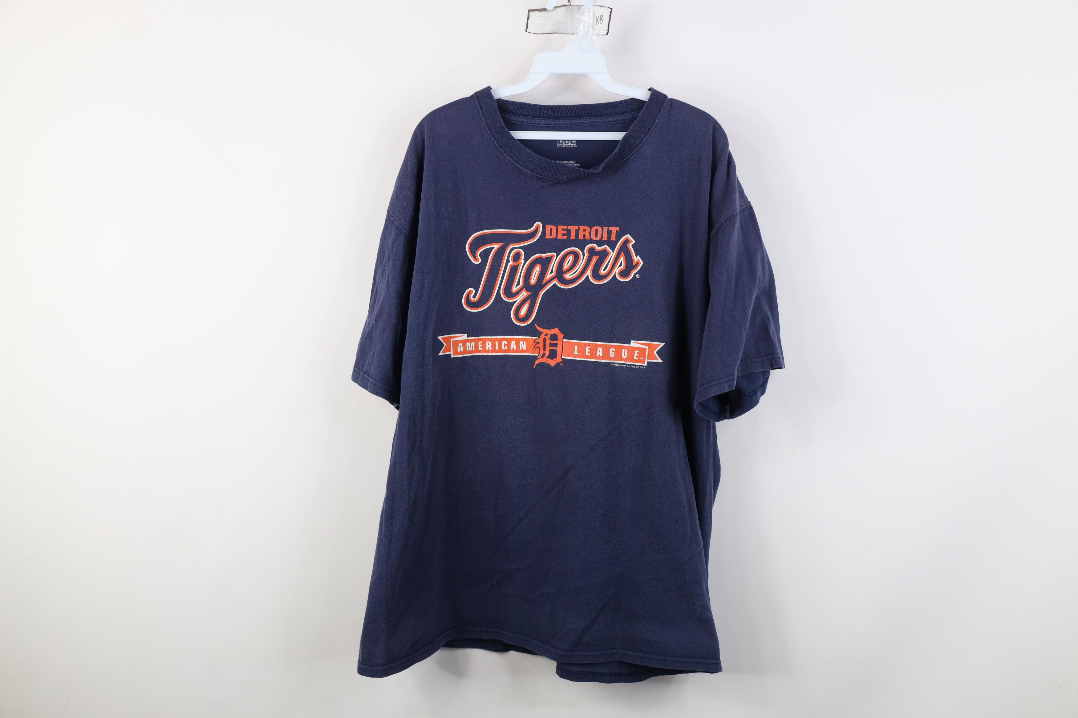 Vintage Vintage Y2K 2007 Tigers Baseball Short Sleeve T-Shirt Size US XL / EU 56 / 4 - 1 Thumbnail