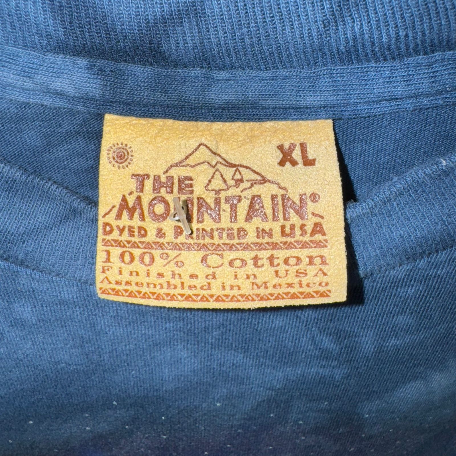 The Mountain Vintage Y2K the mountain tie-dye 90s native wolf LS T-shirt Size US XL / EU 56 / 4 - 3 Thumbnail