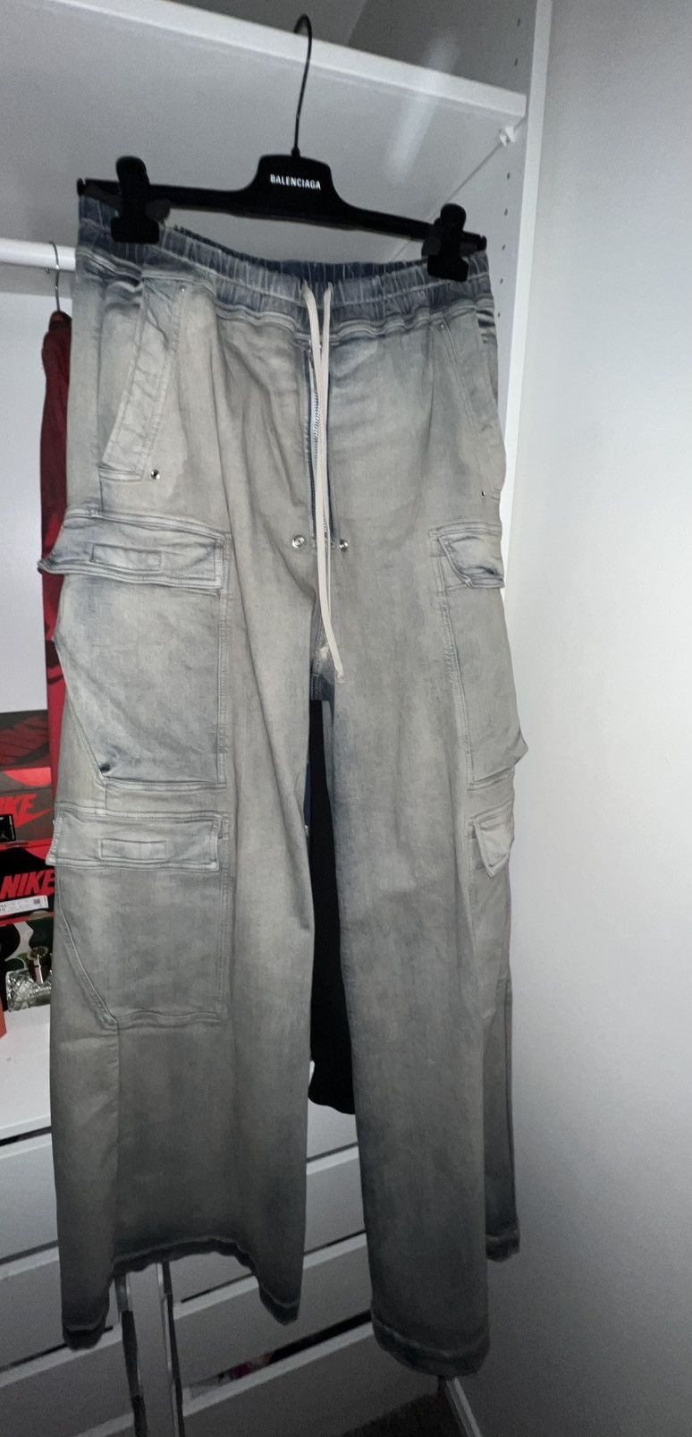 Rick Owens × Rick Owens Drkshdw Rick Owen’s bela cargos porterville Size US 36 / EU 52 - 1 Thumbnail
