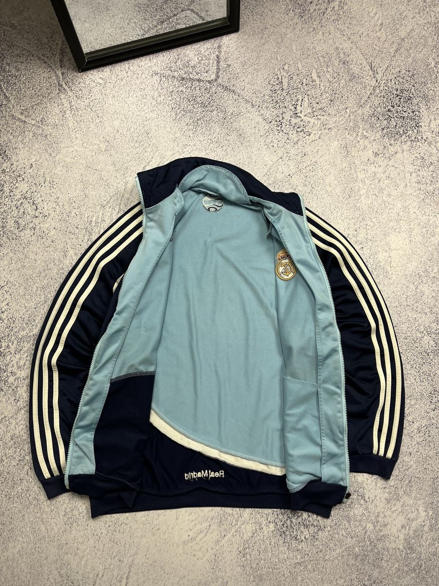 Adidas × Vintage Vintage Adidas 00’s Real Madrid Track Jacket Blockcore Y2k Size US M / EU 48-50 / 2 - 10 Thumbnail