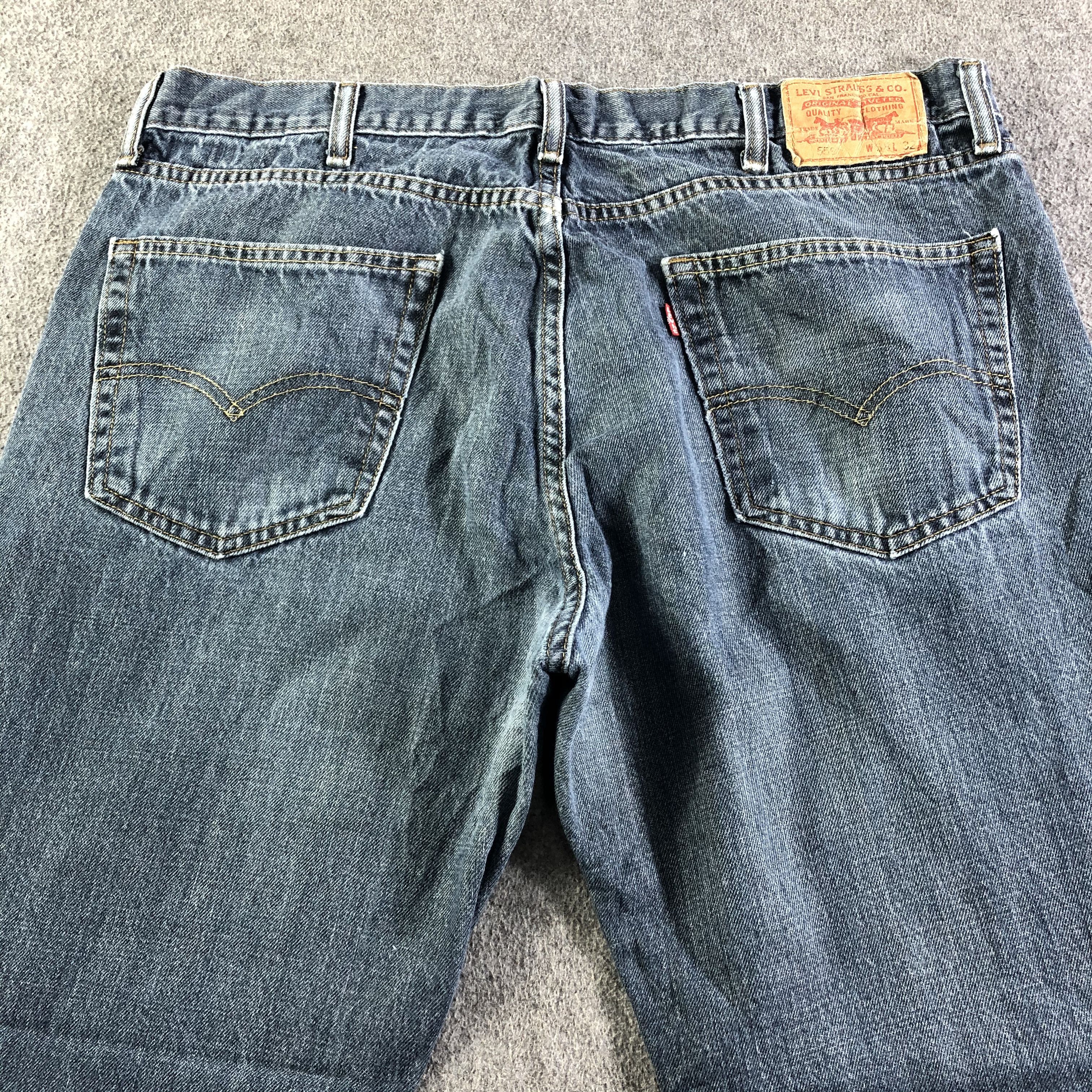 Levi's Vintage Blue Wash Levis 559 Jeans-J4272 Size US 39 - 4 Thumbnail