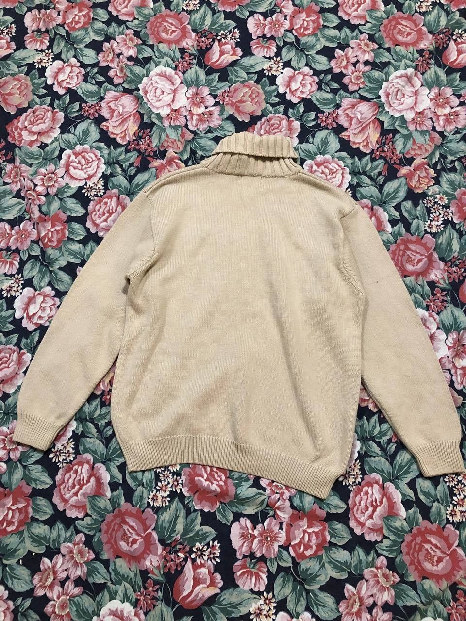 Fred Perry VINTAGE FRED PERRY Knit Quarter Sweater Size US L / EU 52-54 / 3 - 12 Thumbnail